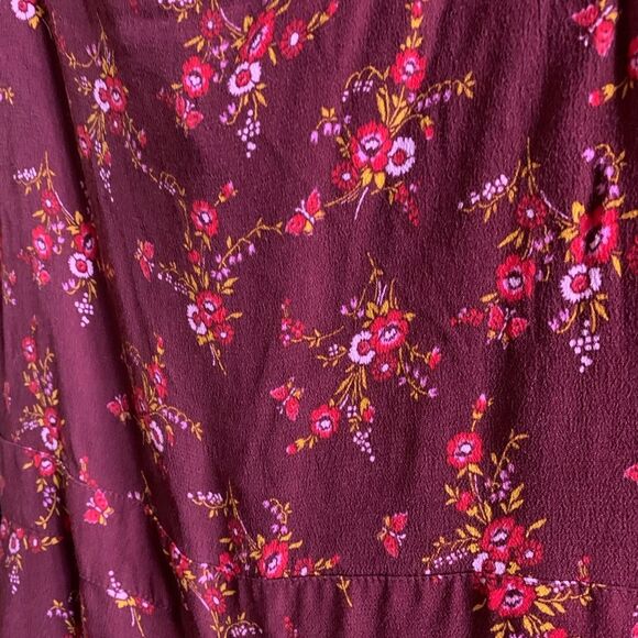 Madewell Apron Bow-Back Cropped Jumpsuit in Windowbox Floral | Size 10 - Picture 7 of 10